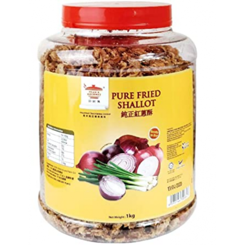 Teans Gourmet Fried Shallots (6x1kg)